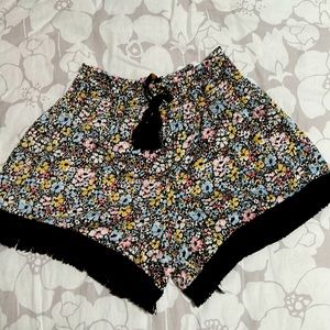 Floral skort